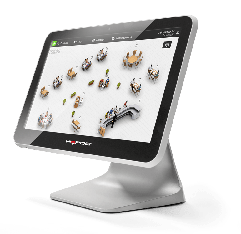 tpv restaurantes- diseño de sala