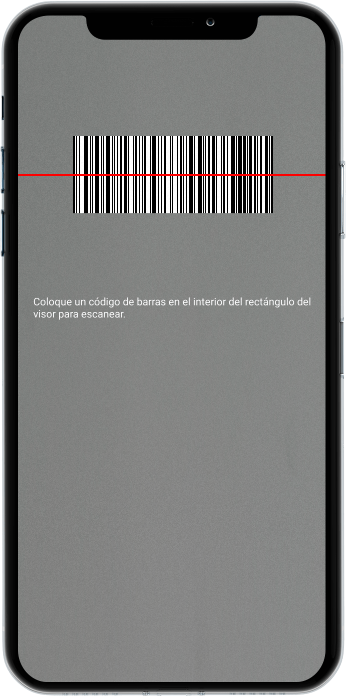 cashdro app codigo de barras