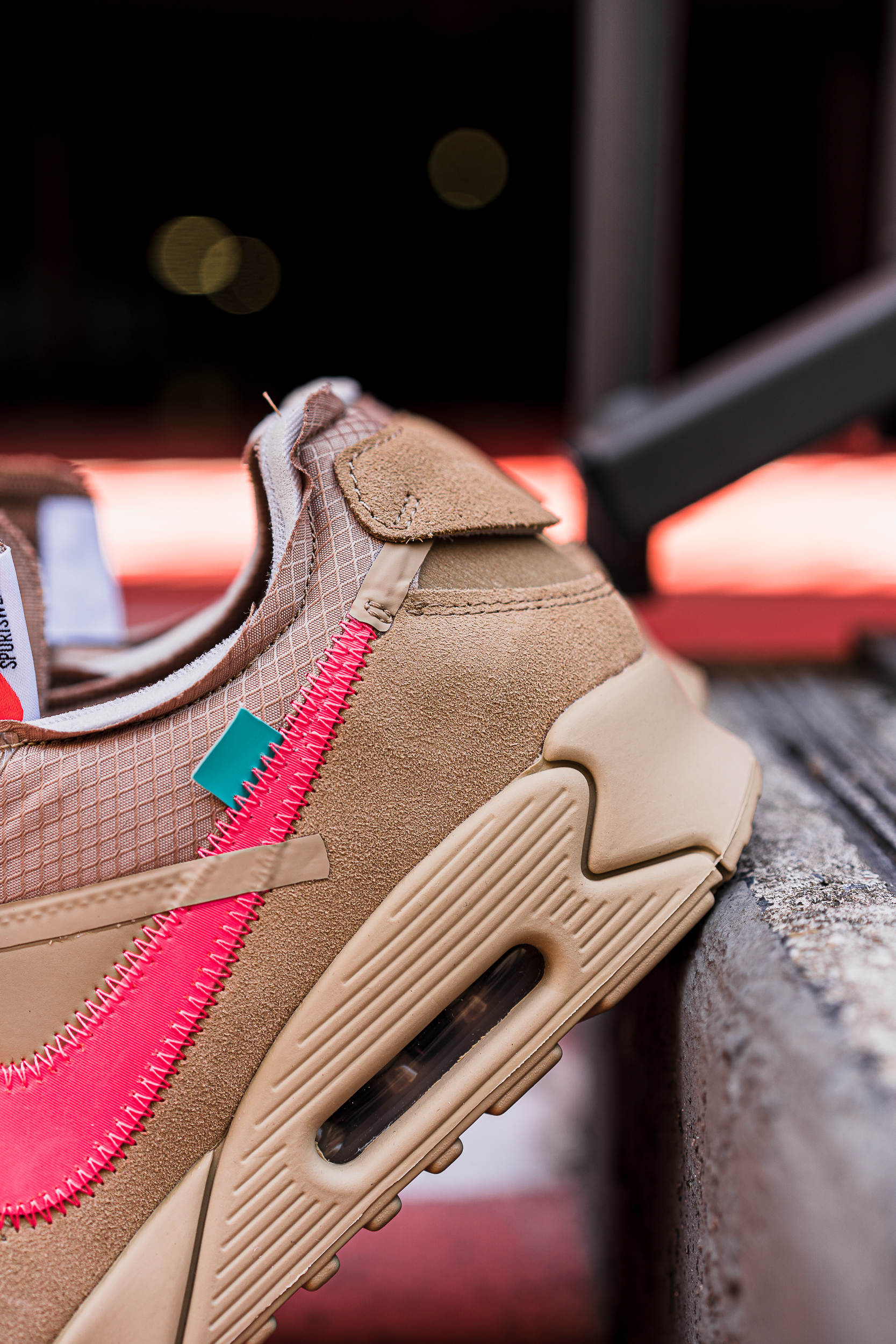 air max 90 x off white desert ore