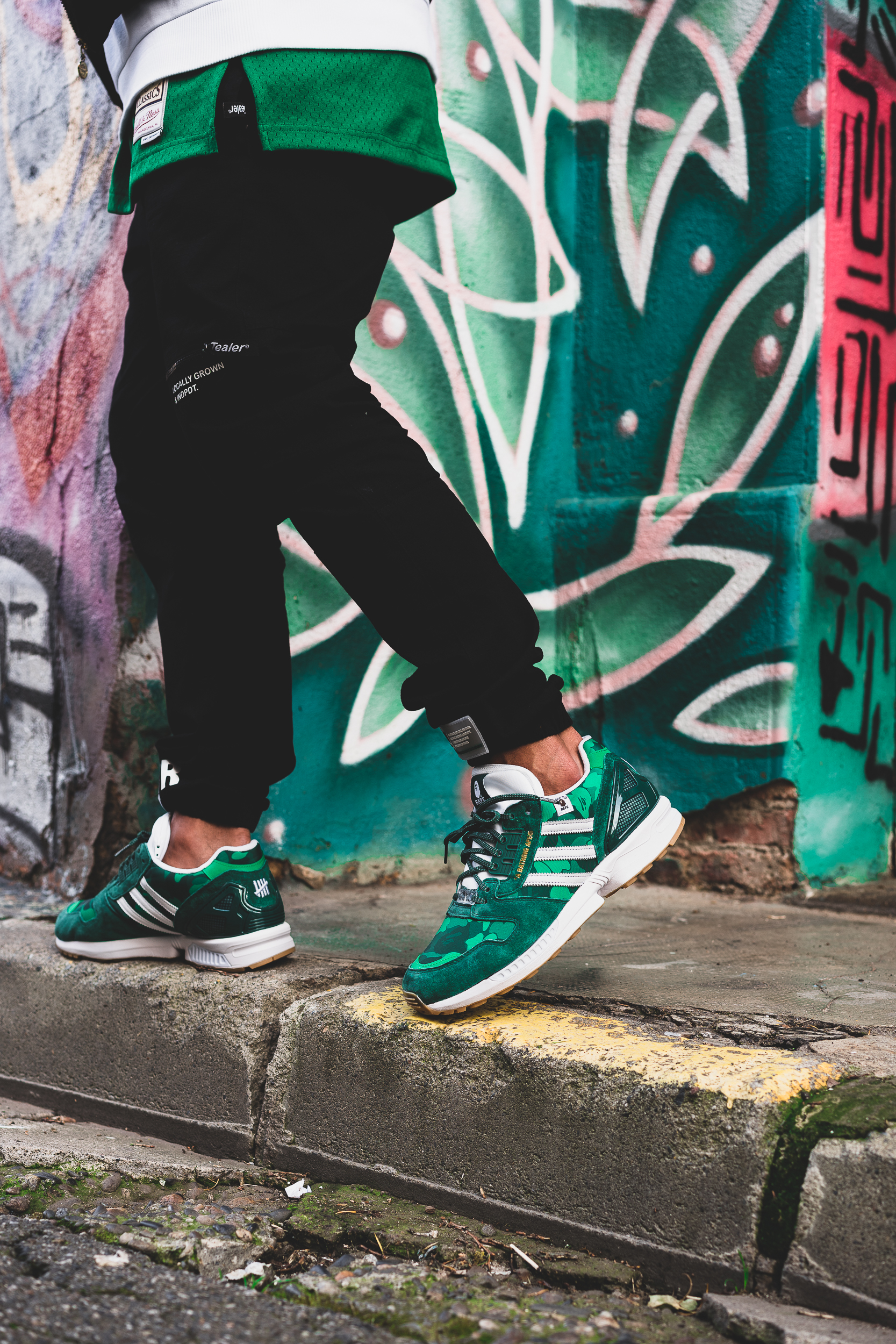 bape zx 8000 on feet