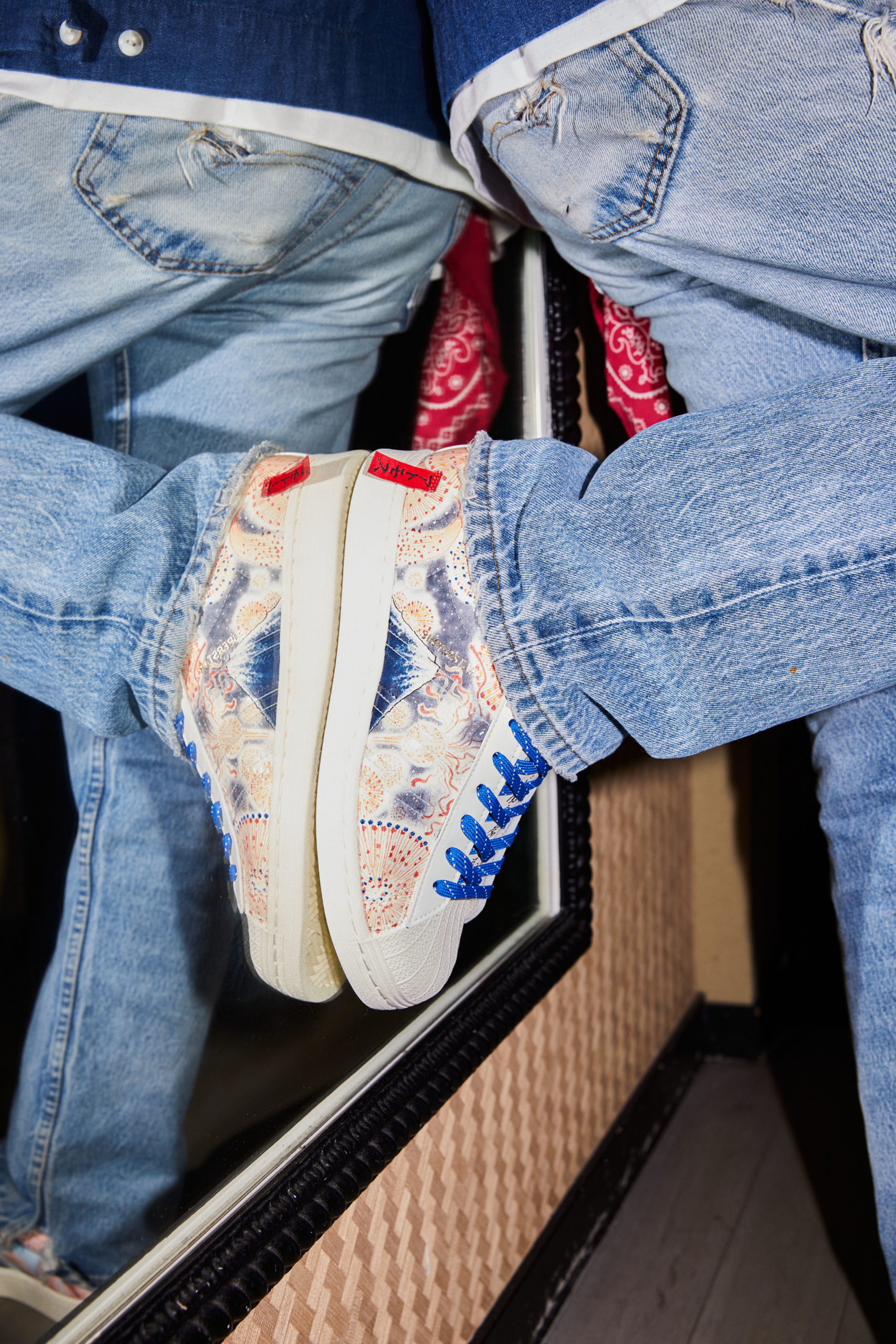 Atmos x UKI YOEMON of Three Tides Tattoo x adidas Superstar “Mt