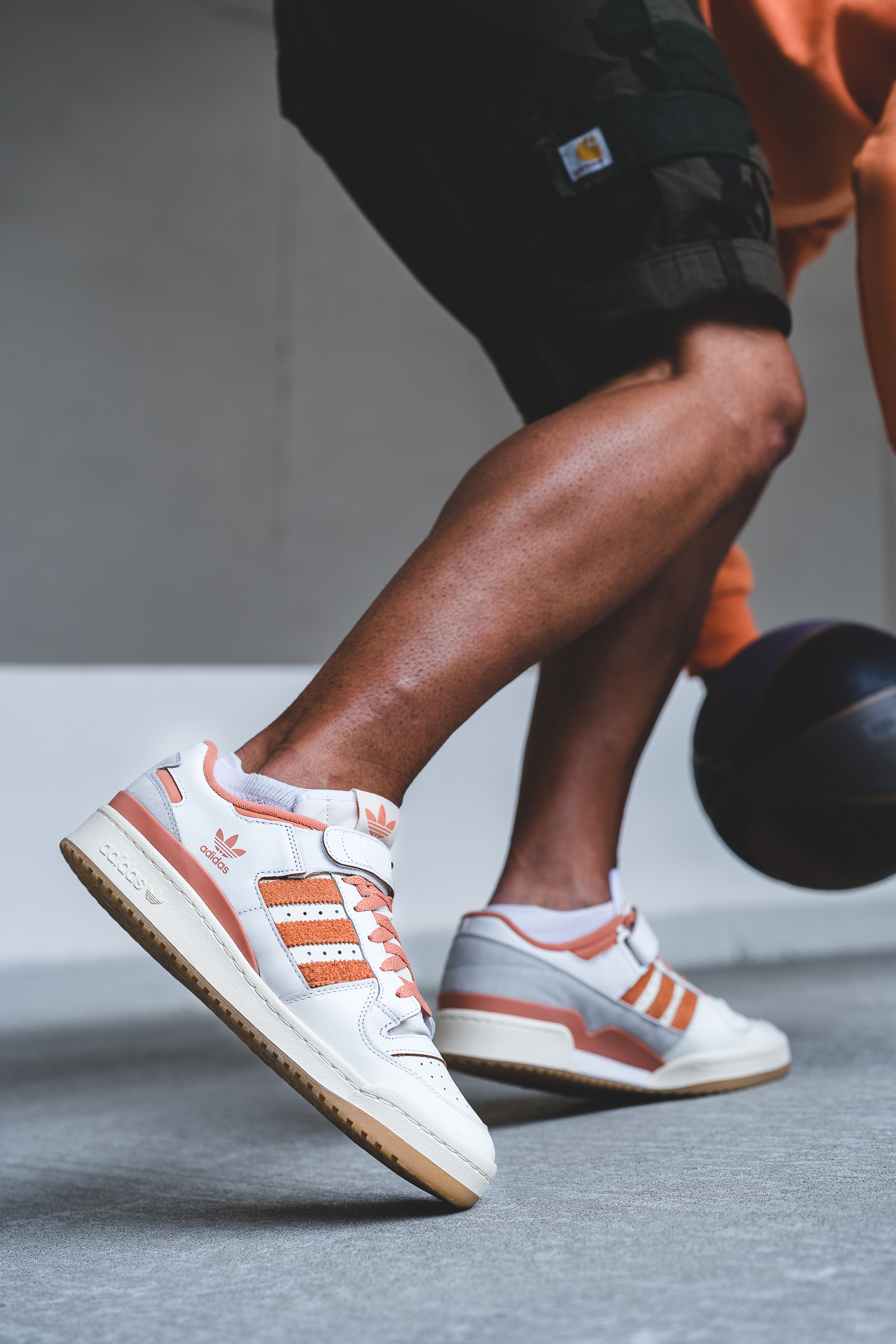 adidas forum low hazy copper