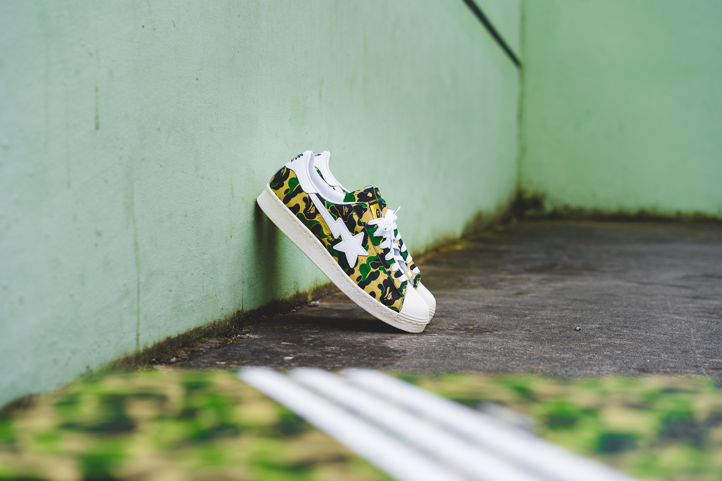 BAPE X ADIDAS SUPERSTAR “ABC CAMO GREEN” - SELECTA BISSO