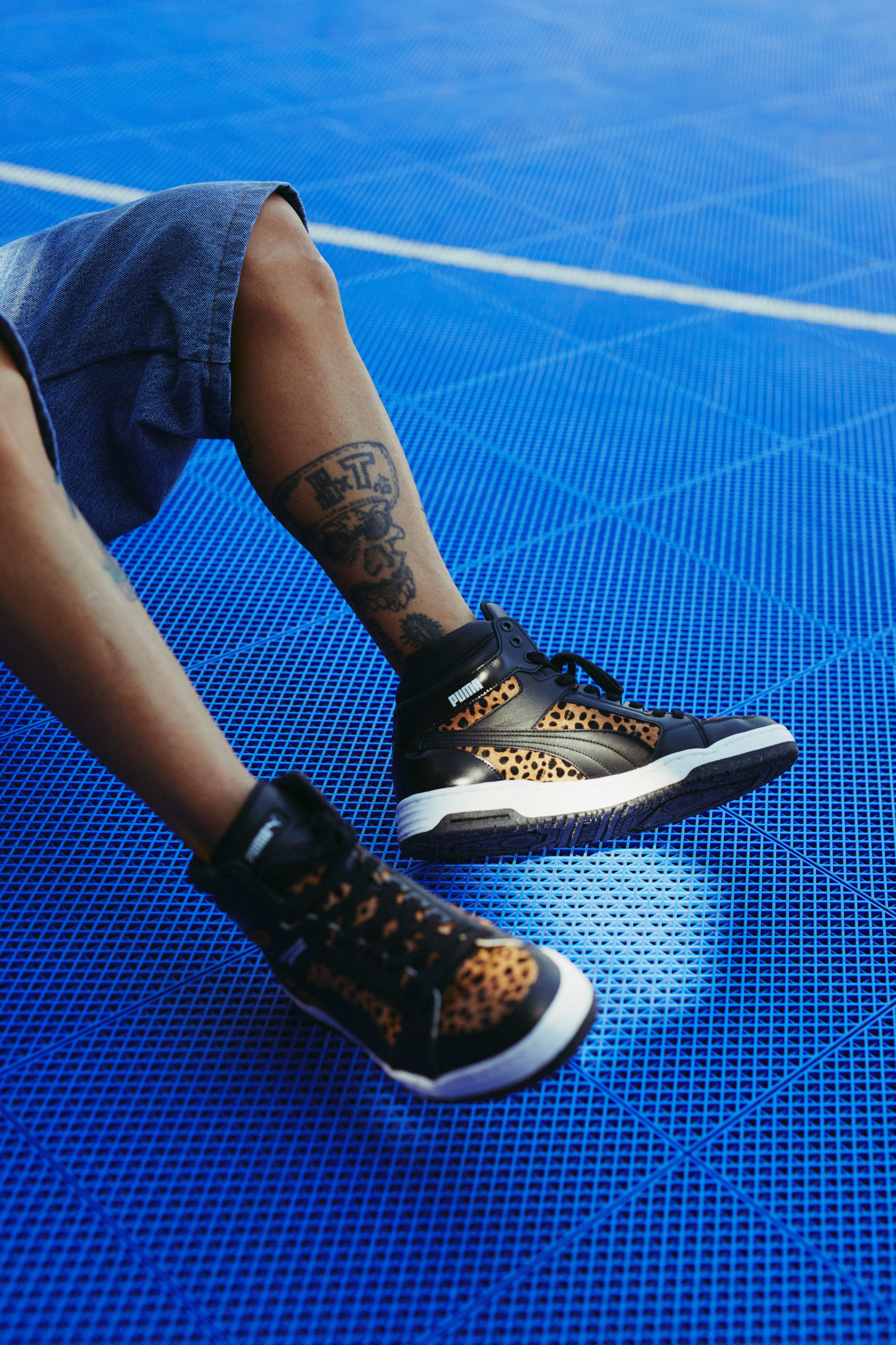 ATMOS PUMA SLIPSTREAM MID MIJ LEOPARD - SELECTA BISSO