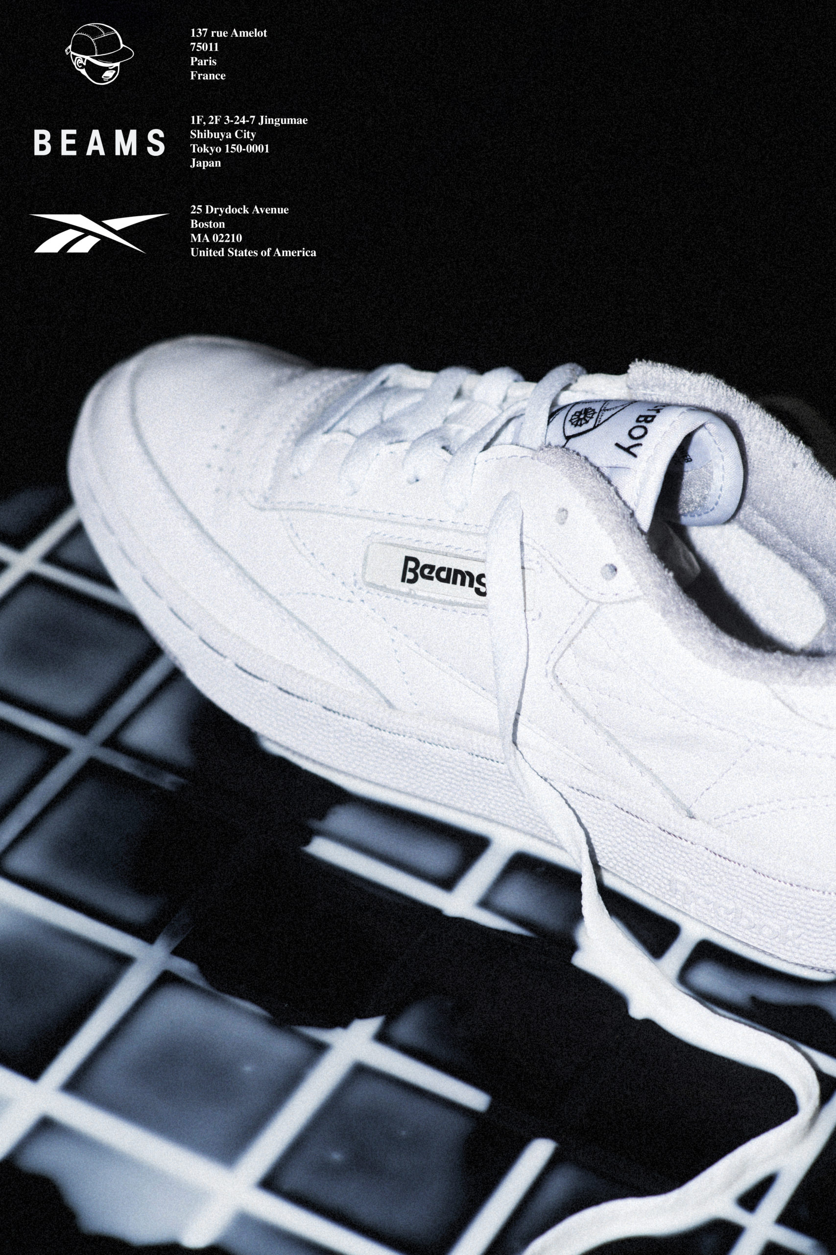 Paperboy x BEAMS x Reebok Club C Legacy - SELECTA BISSO