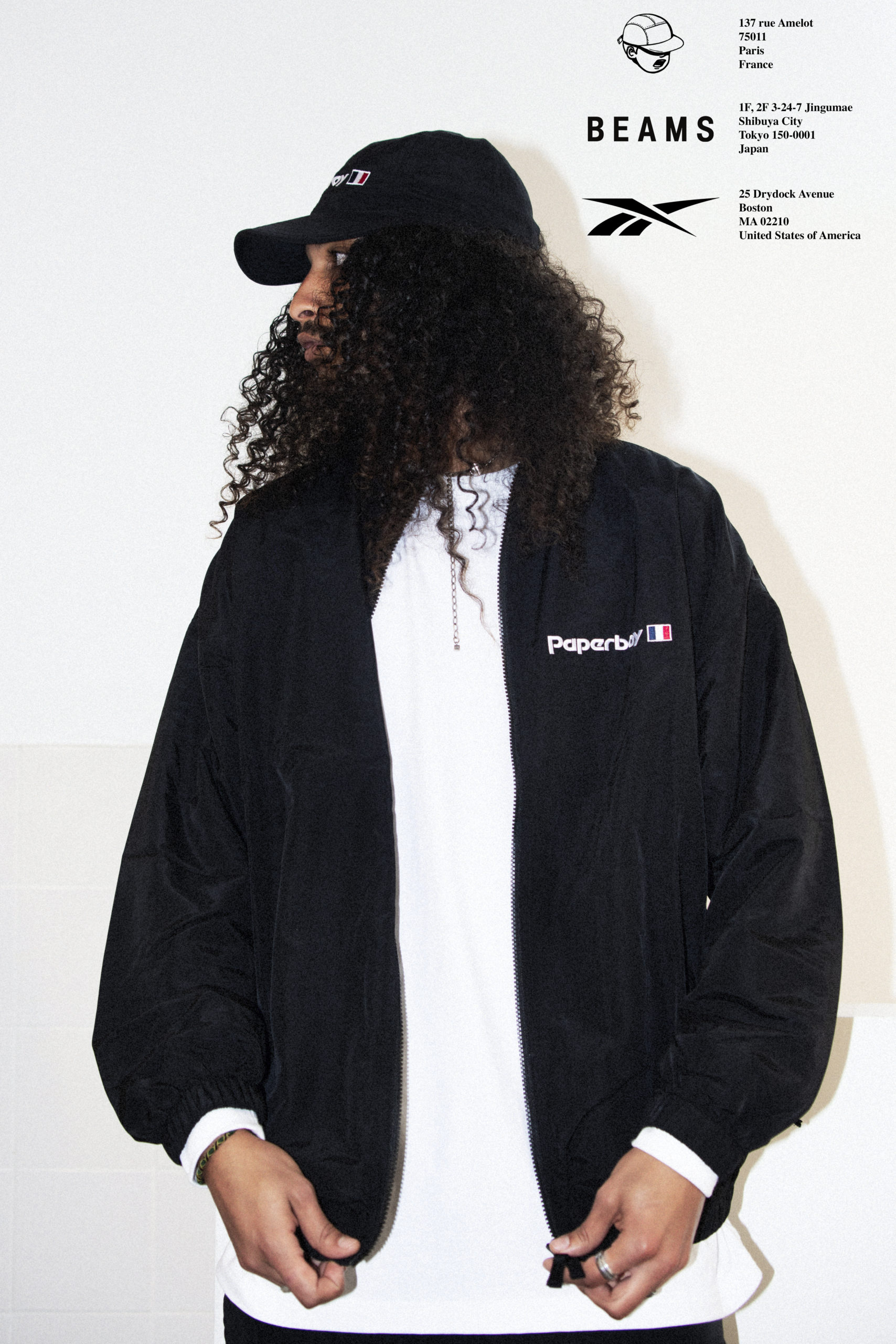 paperboy reebok BEAMS ナイロンセットアップ M 上下セット Paperboy x BEAMS x Reebok Club C Legacy - SELECTA BISSO