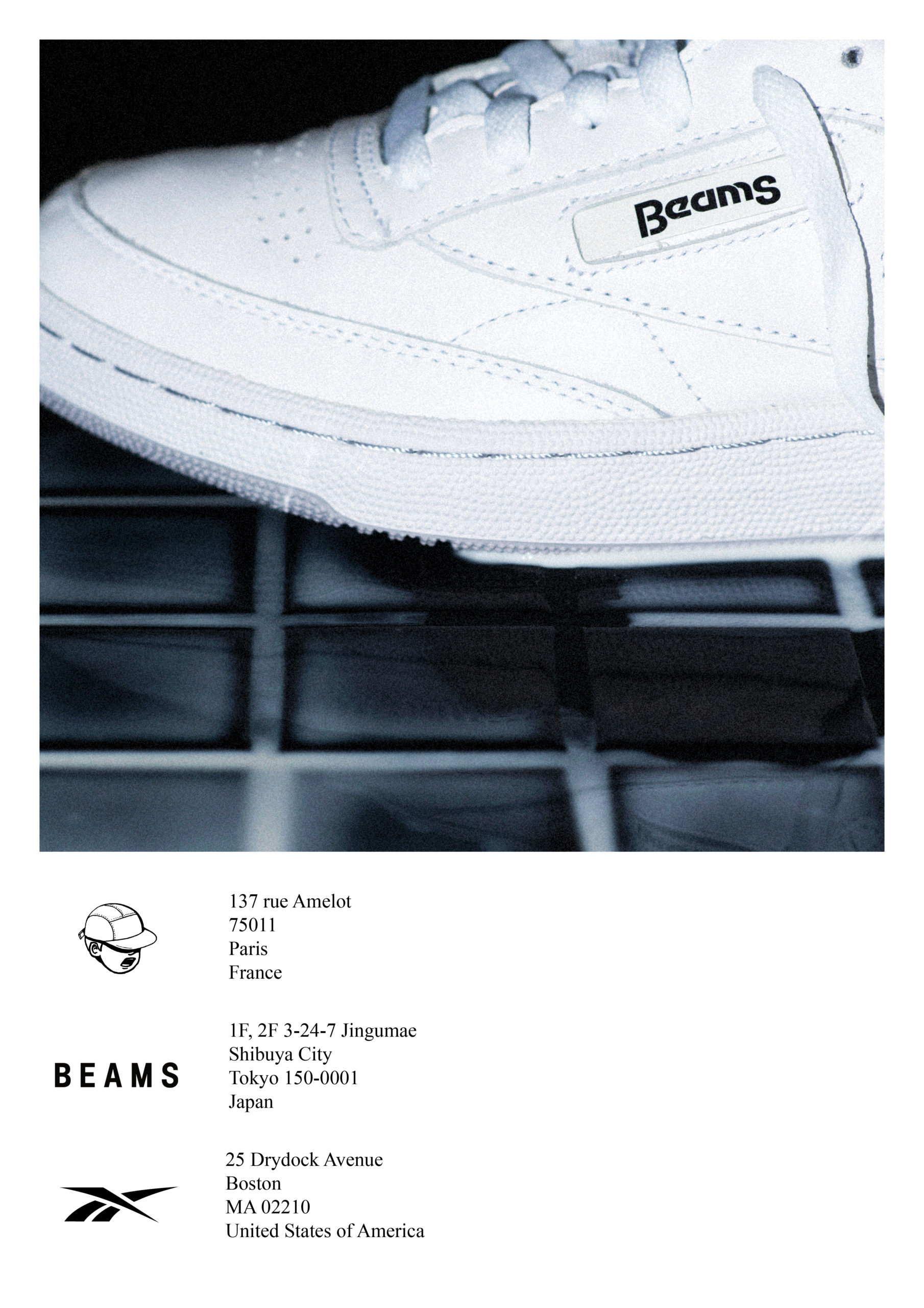 Paperboy x BEAMS x Reebok Club C Legacy - SELECTA BISSO