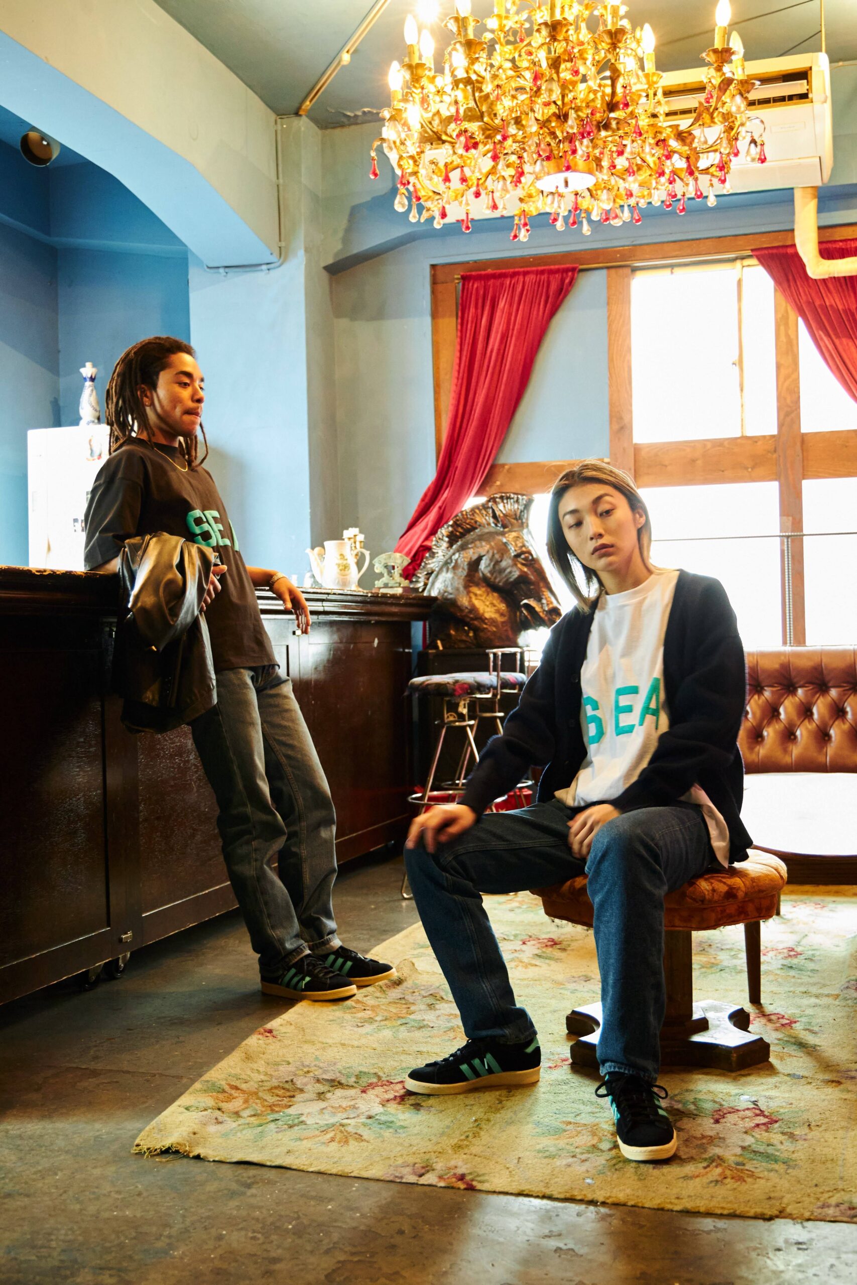 WIND AND SEA x atmos x adidas Originals Campus 80s - SELECTA BISSO