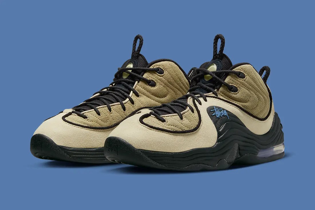 Stüssy x Nike Air Penny 2 'Hemp/Black' - SELECTA BISSO
