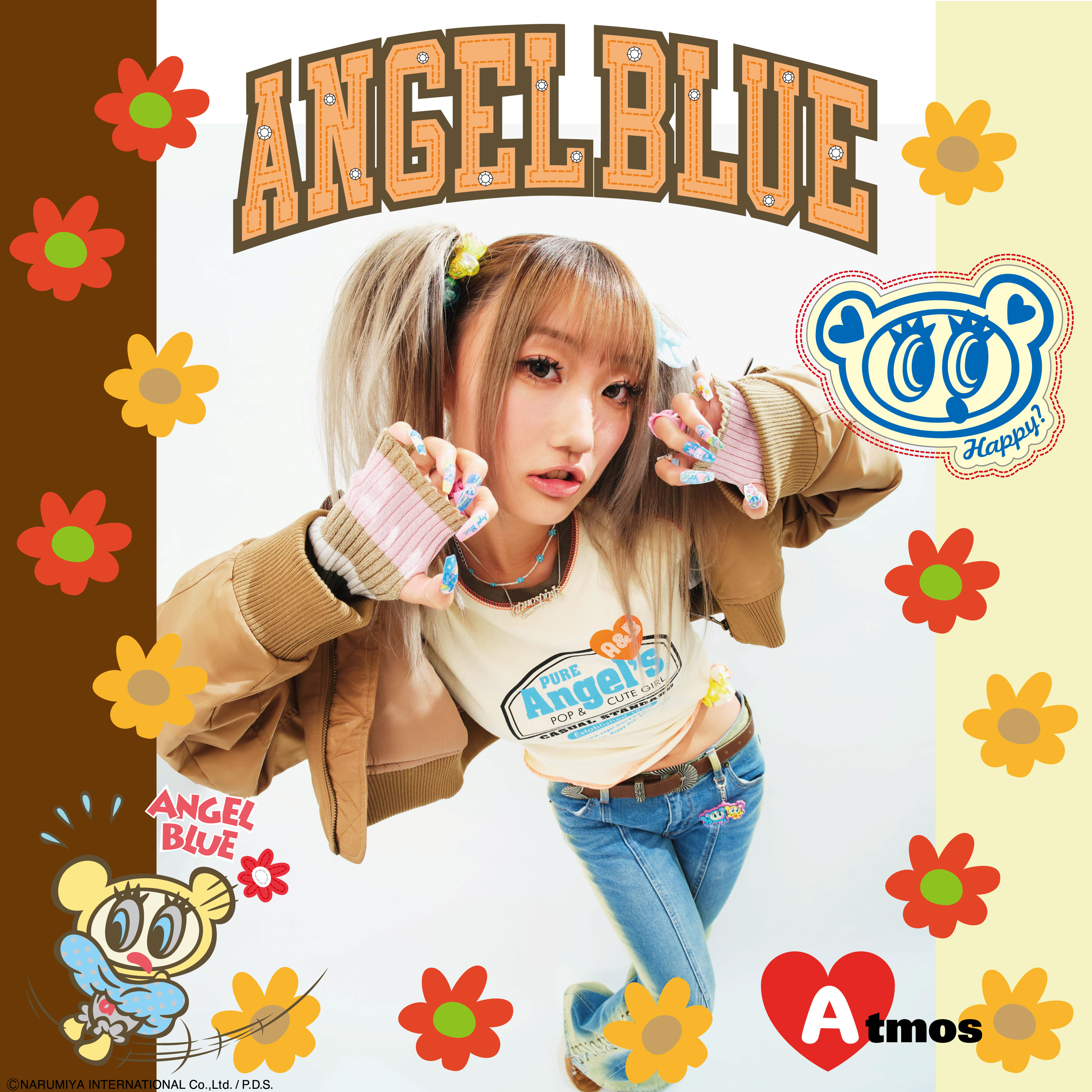ANGEL BLUE x atmos Pink collection - SELECTA BISSO