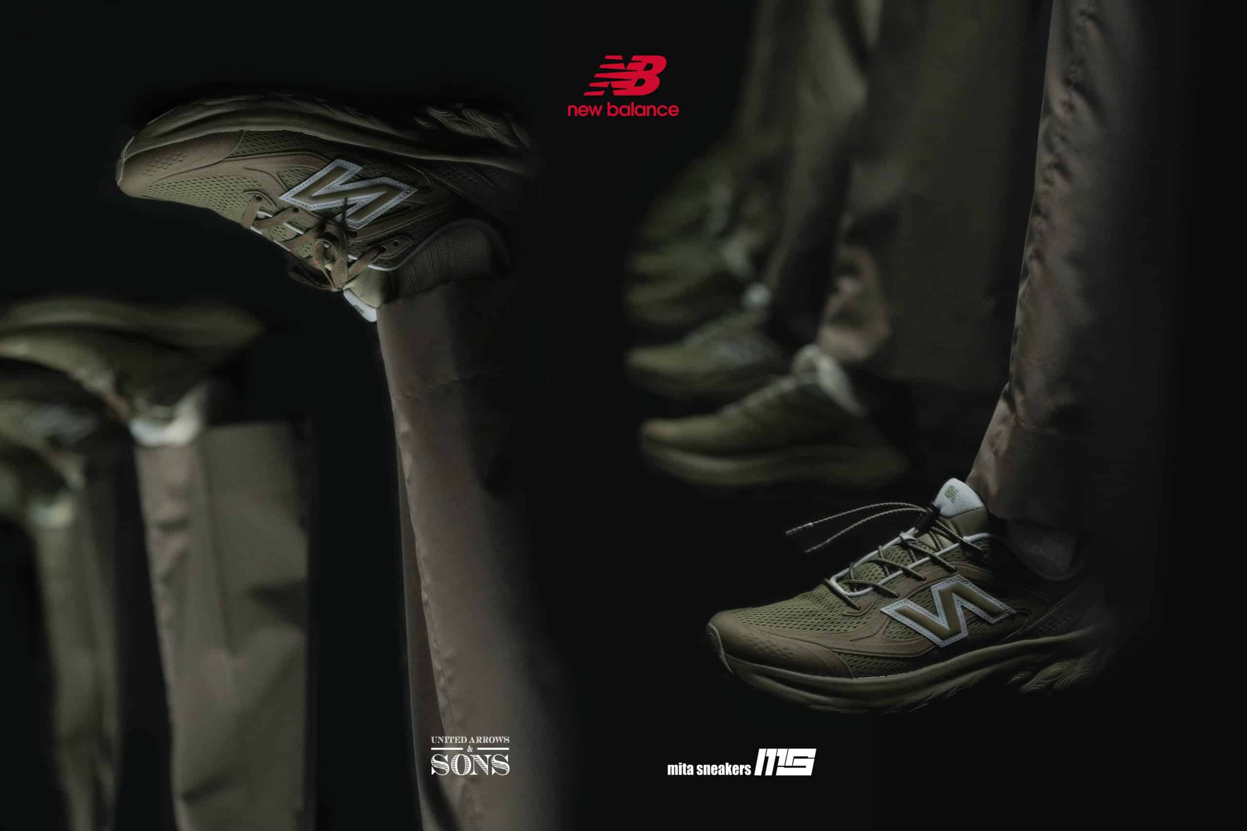New Balance, UNITED ARROWS & SONS and mita sneakers join forces