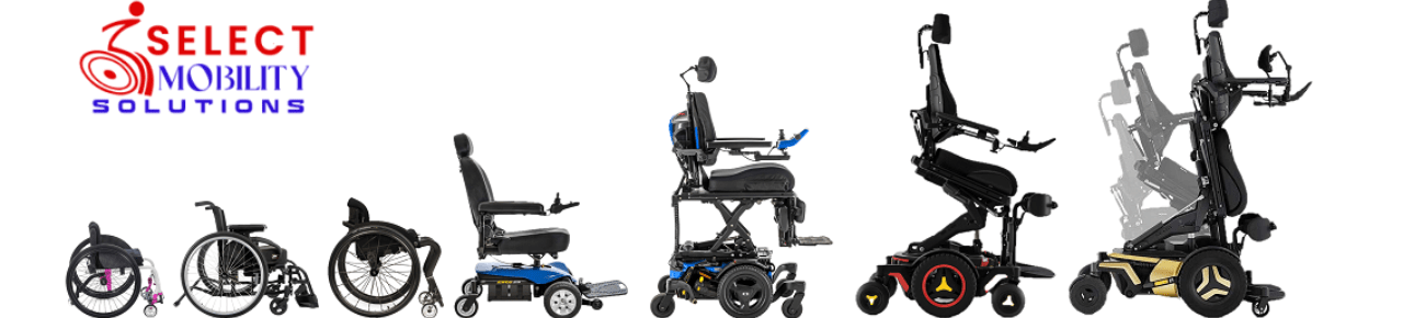 Select Mobility DME complex rehab technology including manual and power wheelchairs