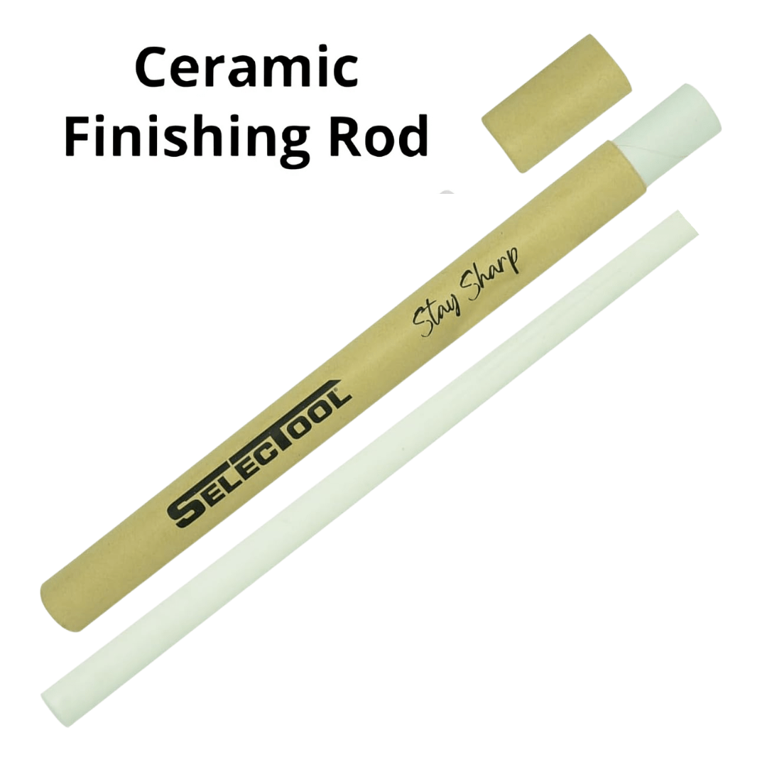 Ceramic Honing Rod – 8.5" Fine Grit (with Case)