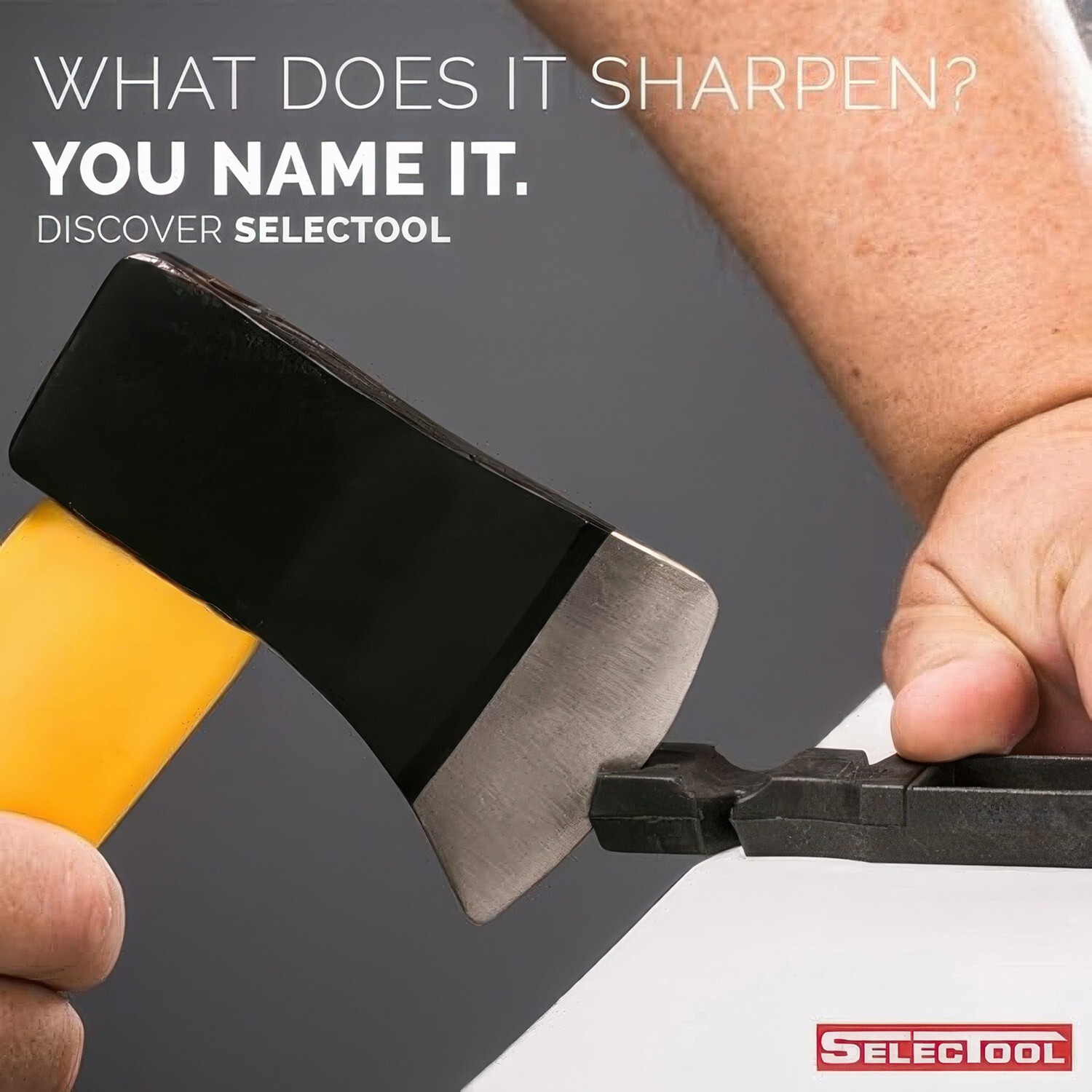SELECTOOL 3-Pack Knife & Tool Sharpeners + FREE Mat & Practice Knife USA