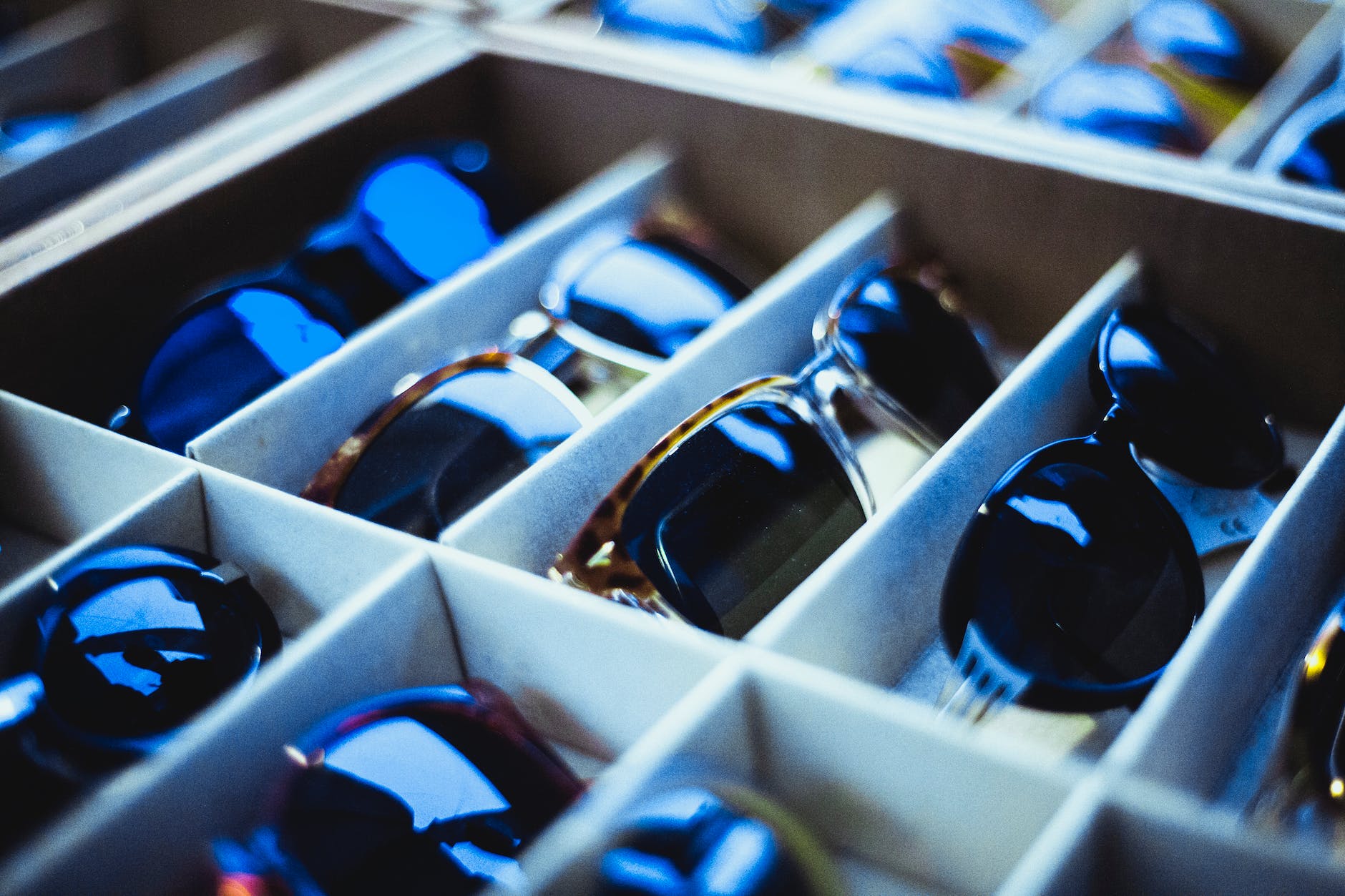 assorted sunglasses