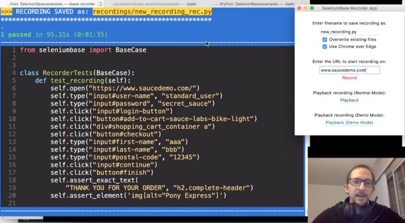 Seleniumbase Recorder Mode All The Details Seleniumbase - Classic Full HD Colorful Textures | Free Download