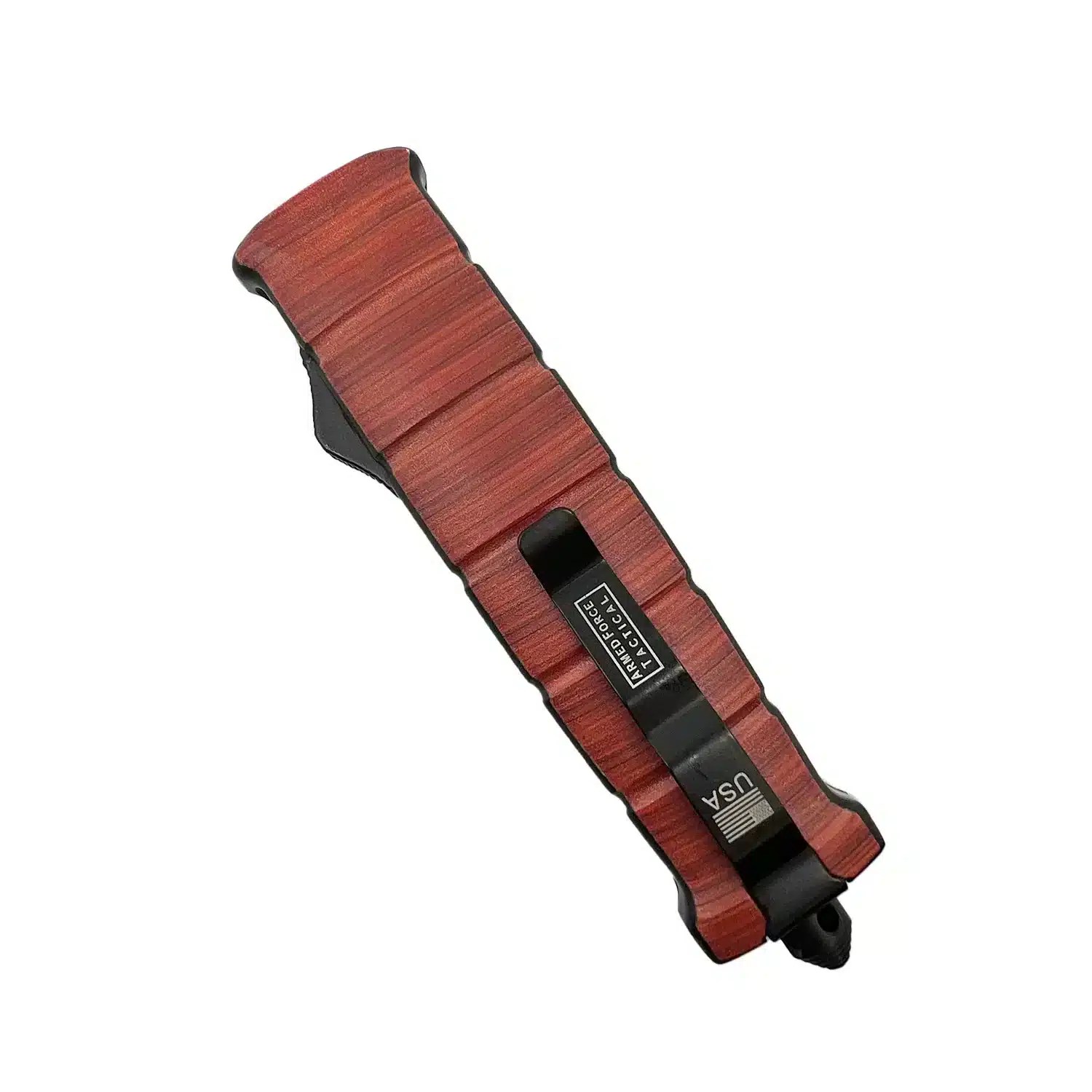 Armed Force Tactical 5.5" OTF Knife with KBar Handle