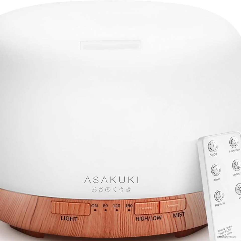 Asakuki Essential Oil Diffuser
