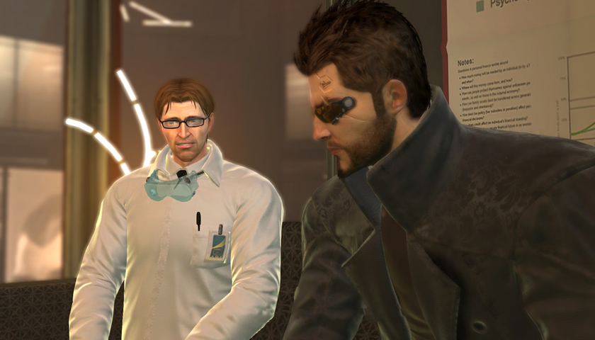 Sarif employee Tim Carella needs Adam's help