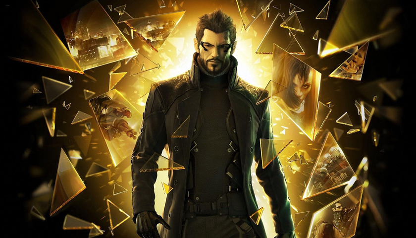 Adam Jensen in Deus Ex: Human Revolution