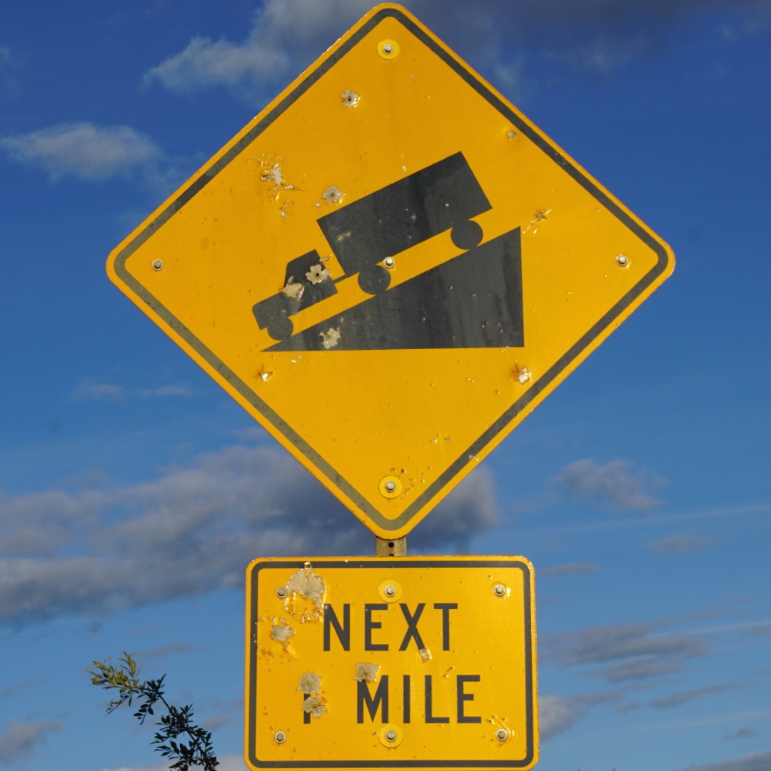 This became our favourite roadsign on the rollercoaster into Fairbanks.