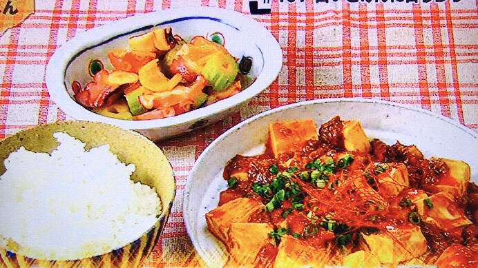 男子ごはん！白いご飯に合う海鮮麻婆豆腐＆タコとセロリのネギ油かけ