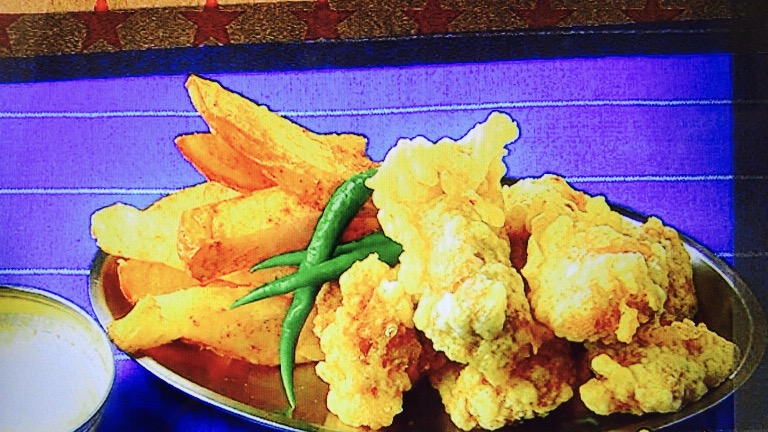 男子ごはん流フィッシュアンドチップス