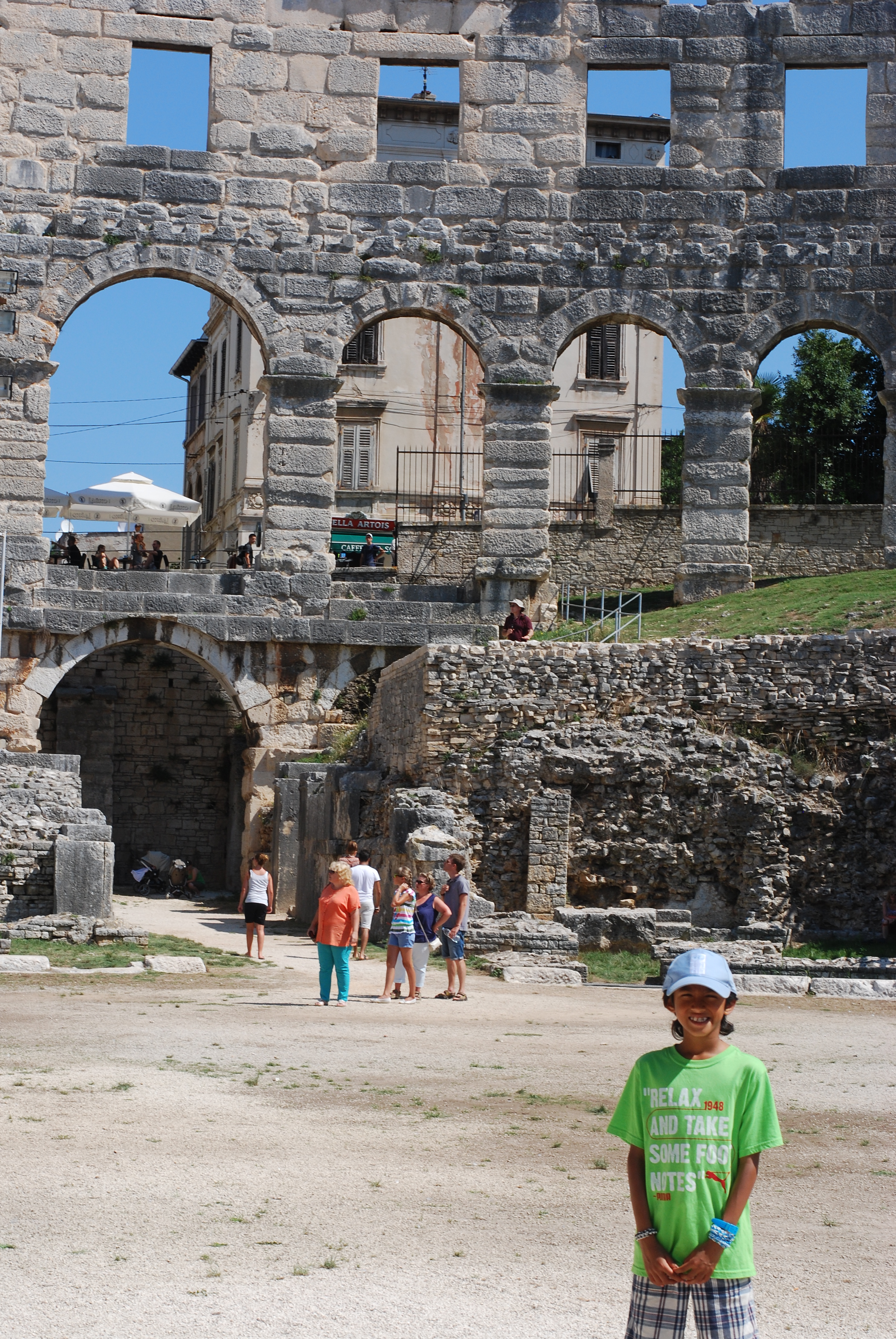 Amphitheatre in Pula, Croatia