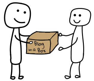picture of stickman contributing