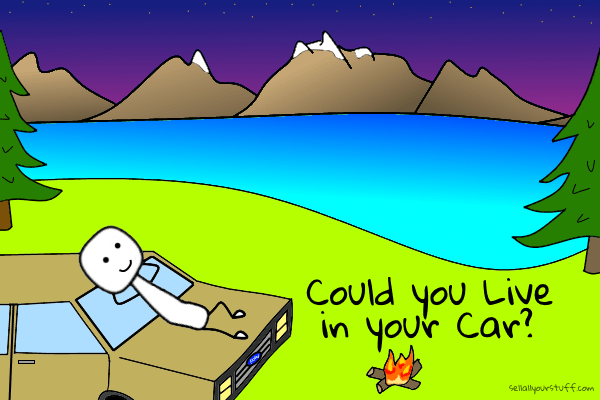 live in your car by sellallyourstuff.com
