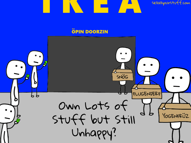 own less - sell all your stuff