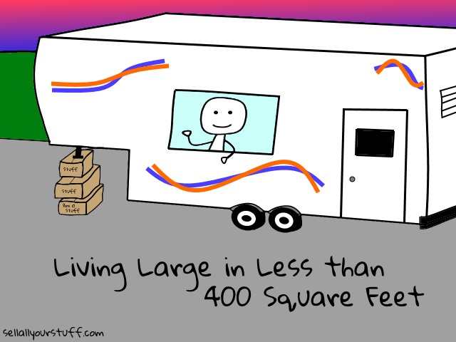 life in a trailer with sellallyourstuff.com