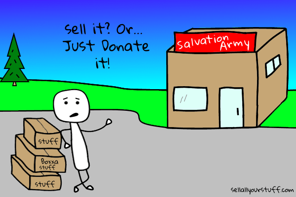 image of just donate it
