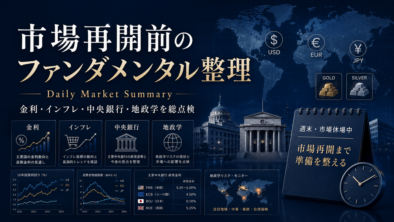 FX・CFD市場 26/6/14 ～ 26/6/15  レポートサマリー
