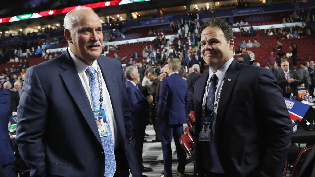 John Davidson and Jeff Gorton