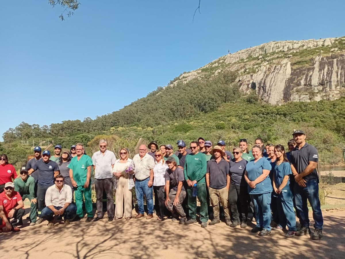 Intendente visitó la Estación de Cría y Fauna Autóctona