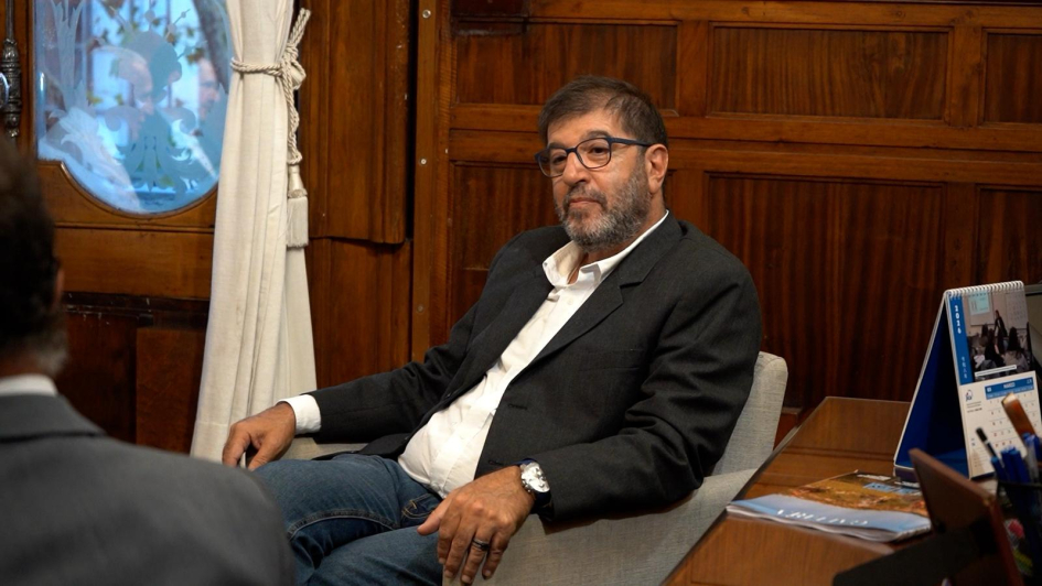 Fernando Pereira dijo que la encuesta de Opción «debe tener alguna falla» y que no cree posibles esos niveles de aprobación del Gobierno