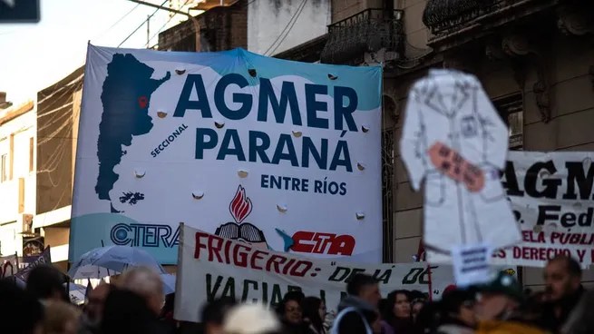 Paro docente en Entre Ríos