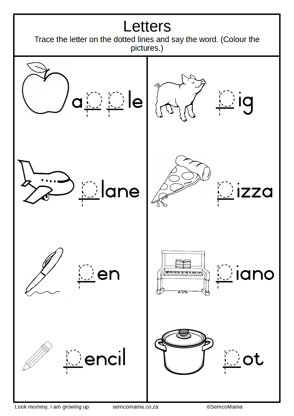 Look mommy, I am growing up (pdf)