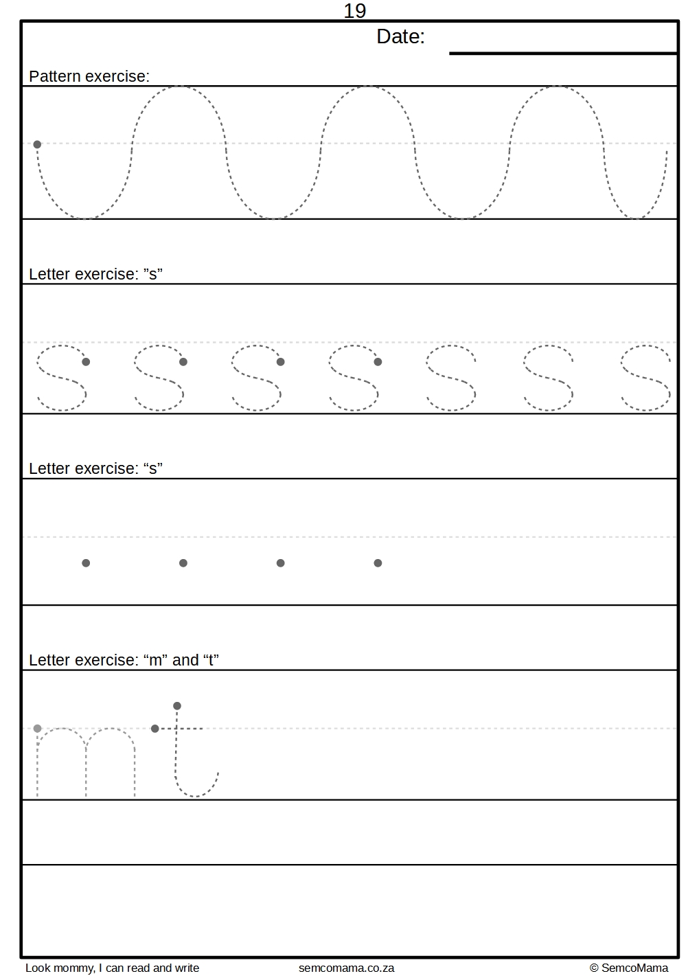 Look mommy, I can read and write (workbook)