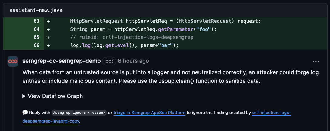 Overview Semgrep - Abstract Arts - Professional Retina Collection