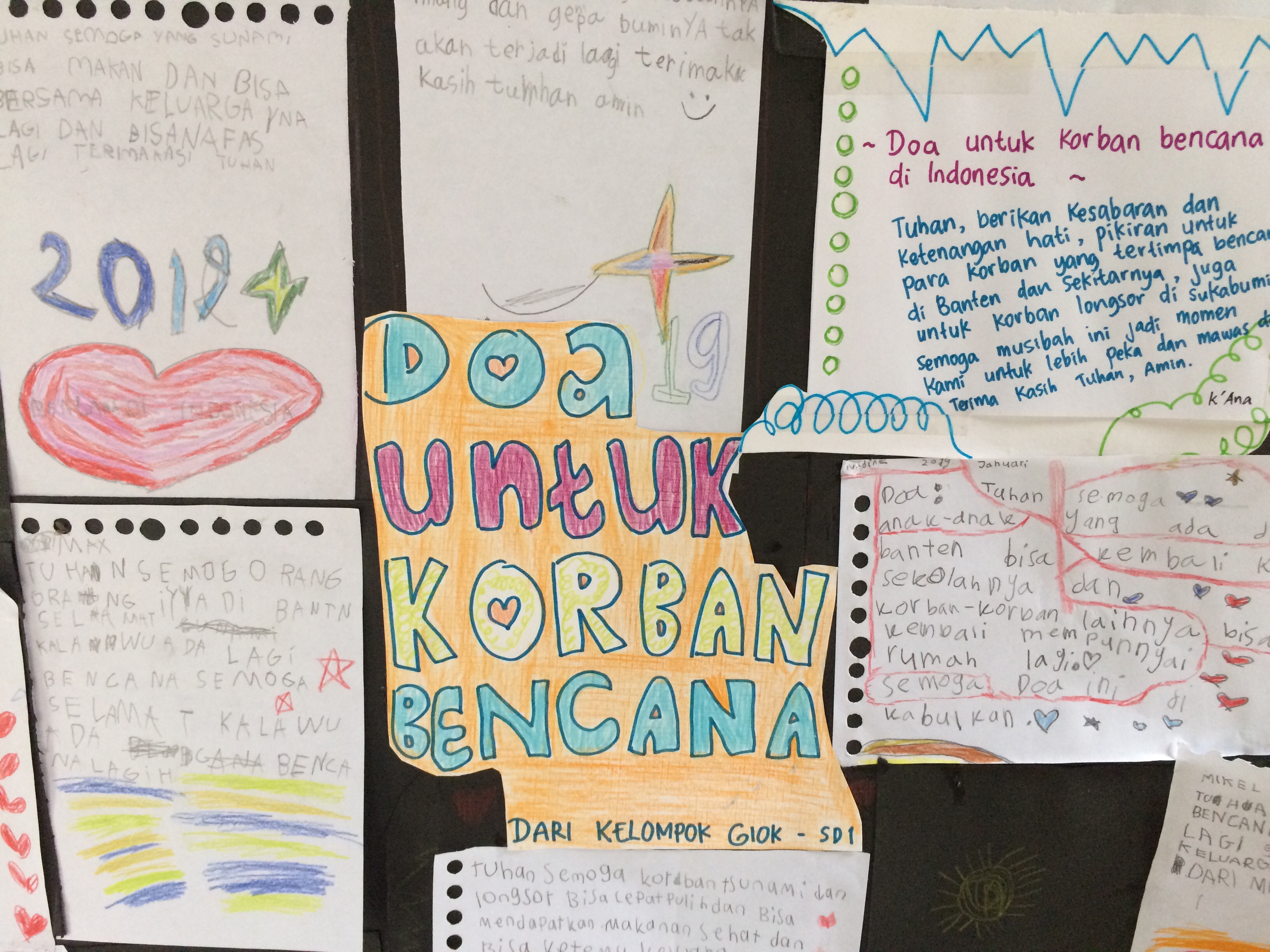 [GIOK] Doa untuk Korban Bencana rumah belajar semi palar