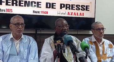 Discours conférence de presse du parti AJDMR