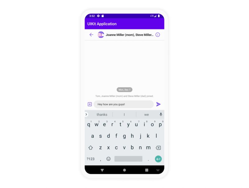 Android Chat Live Coding Sendbird Chat Uikit V3 Android Chat App - Premium Abstract Art Gallery - Mobile