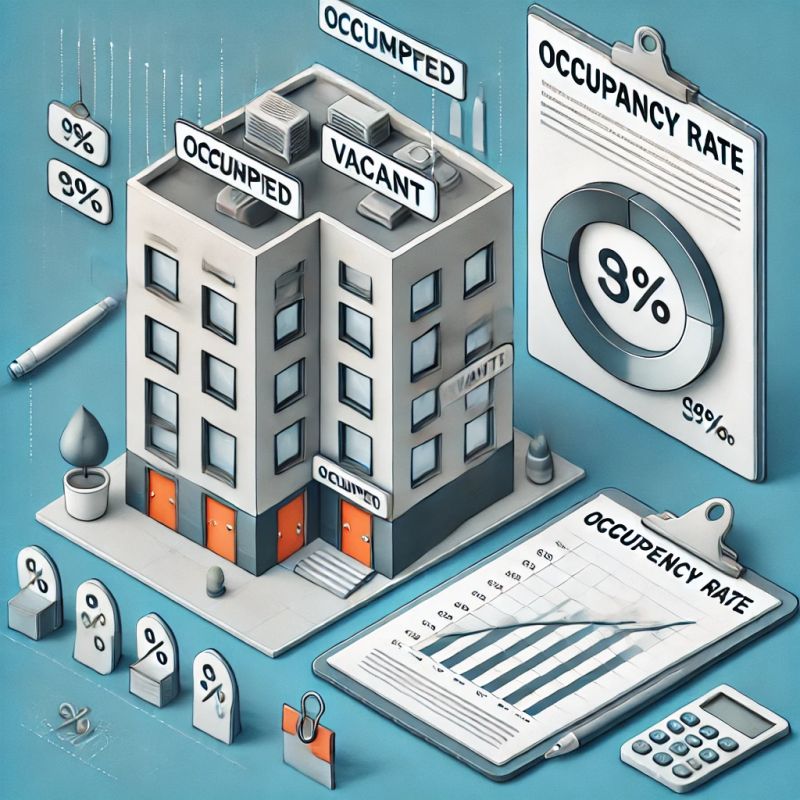 Occupancy Rate - Sunset Background Collection - 4K Quality