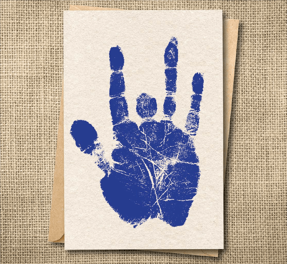 Jerry Hand Dead-inspired music greeting card artwork.