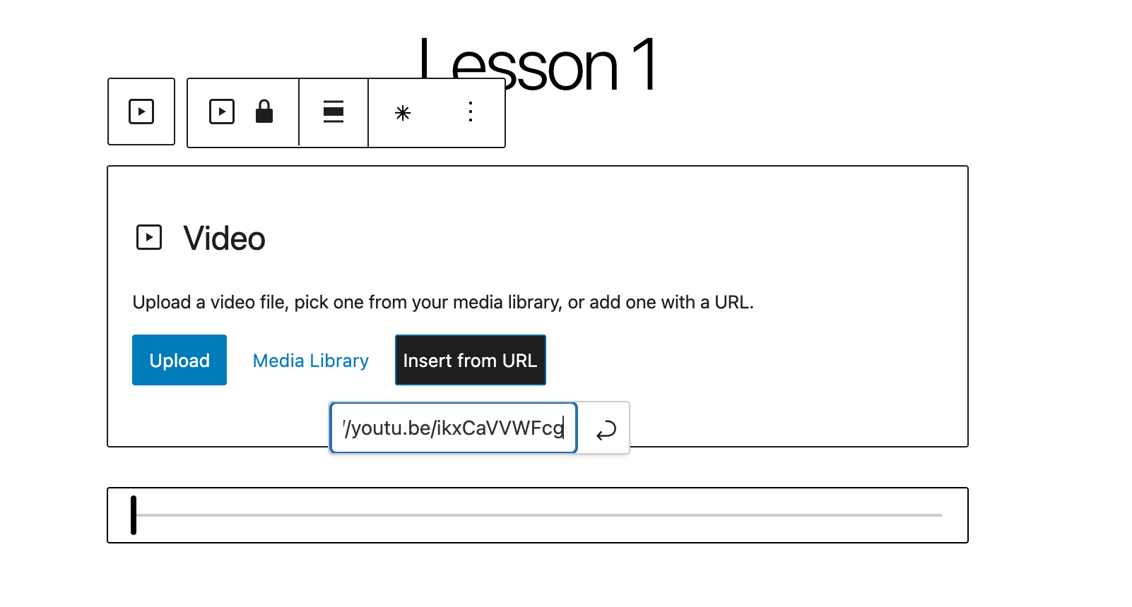 Interactive Video Block - Sensei LMS