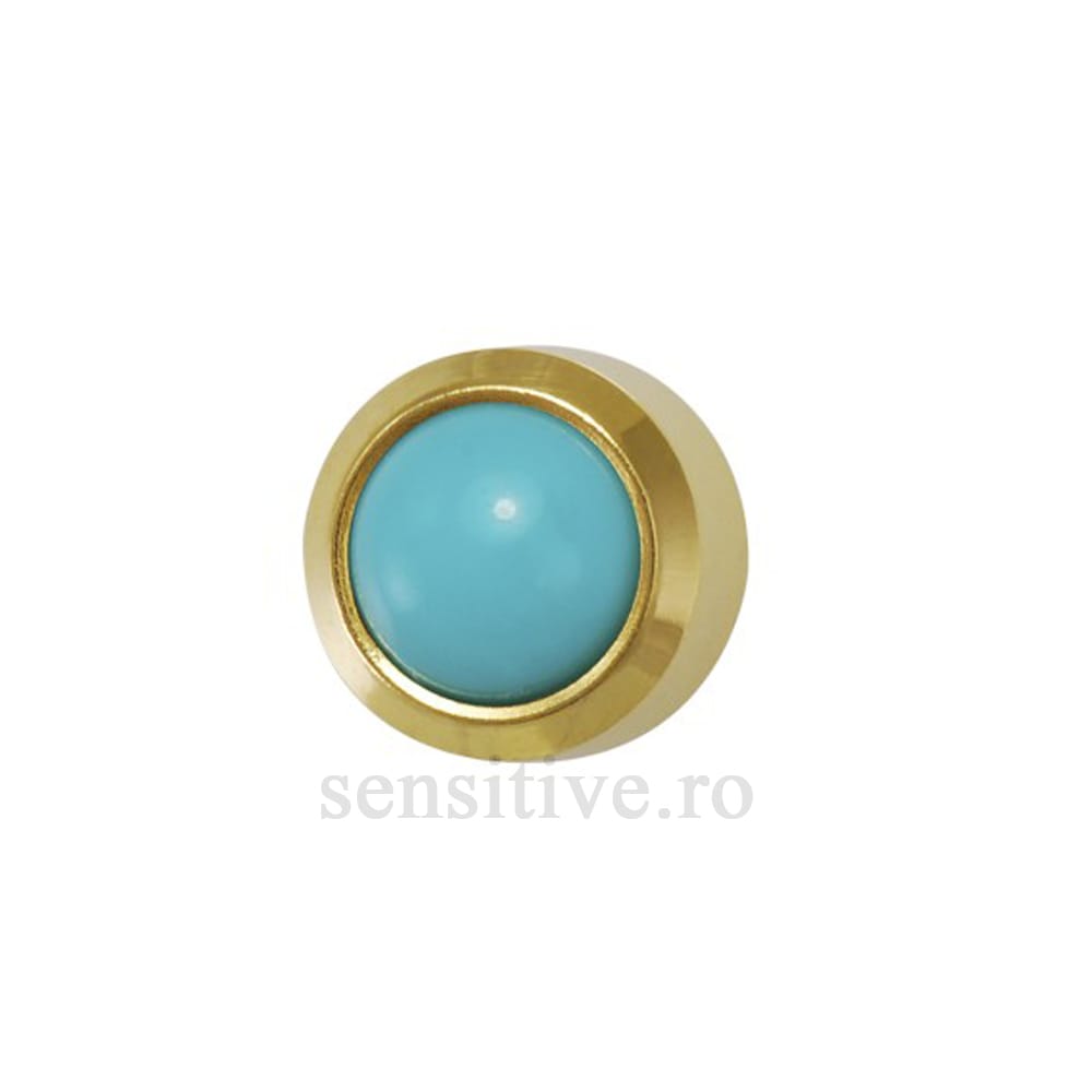 R305Y – Cercei medicinali Studex – Tourquise | SENSITIVE.RO