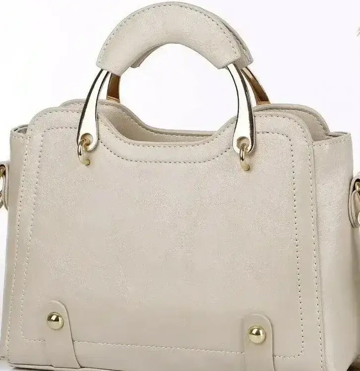 Luxury handbag women's shopping time made known white background