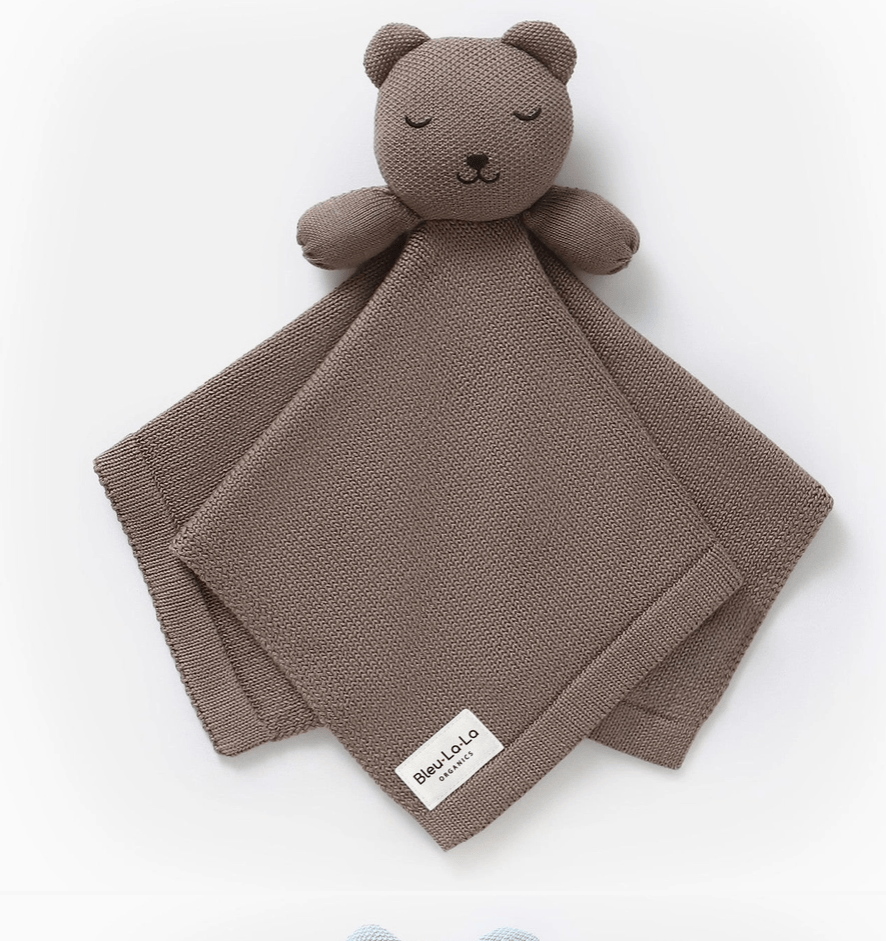 Organic Plush Lovey Security Blanket